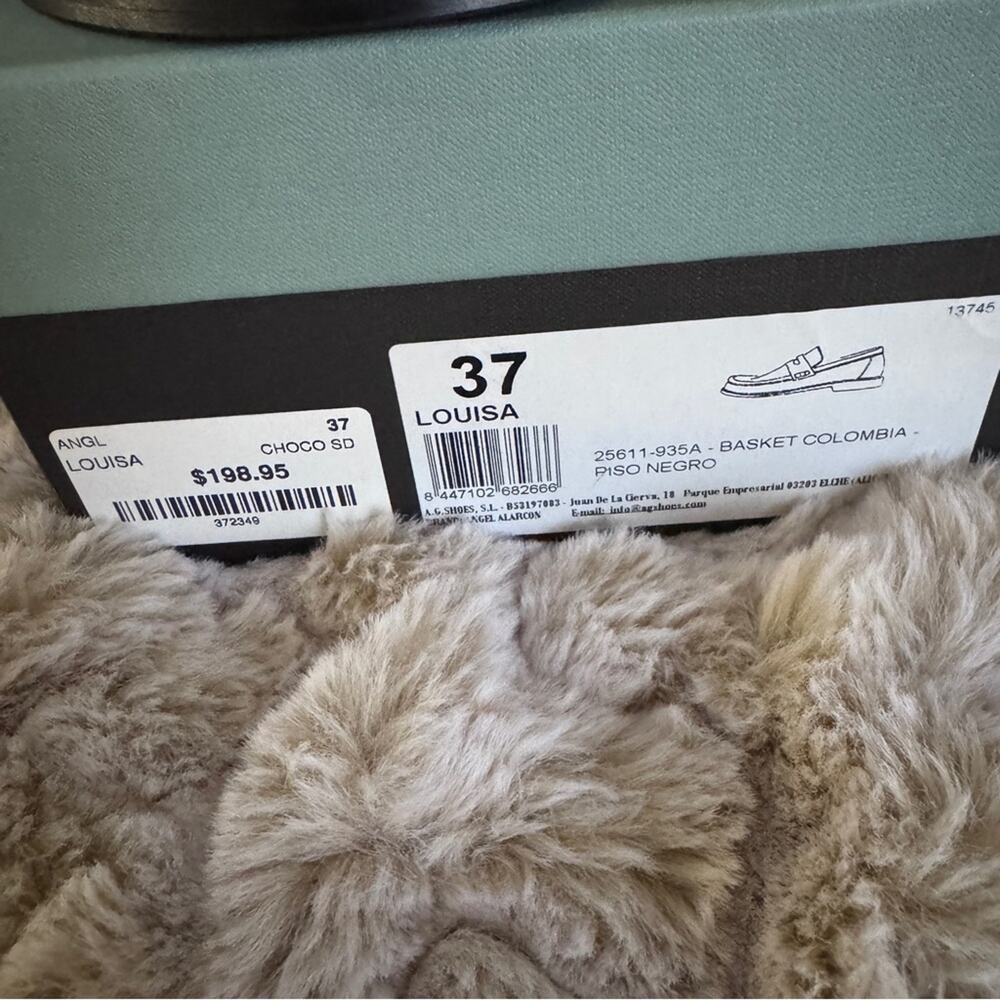 NIB Angel Alarcón Louisa Brown Penny Loafer - Picture 9 of 11